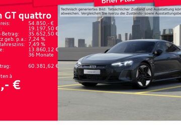 Audi e-tron GT 55.613 km 52.450 &euro; Frankfurt am Main 60326