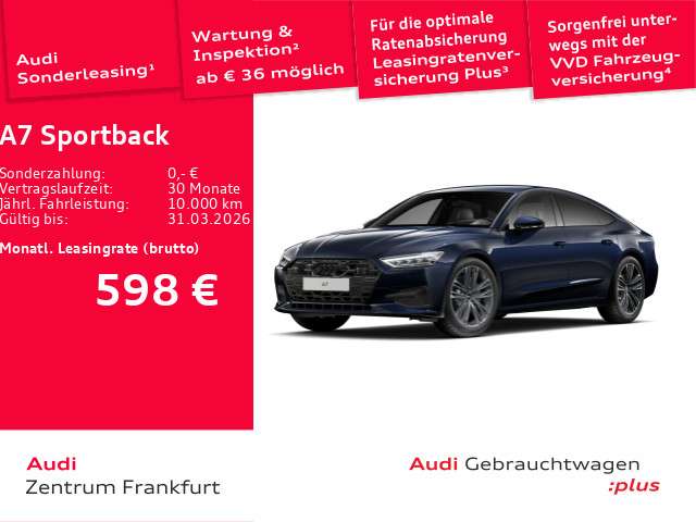 Audi A7 30.304 km 58.849 &euro; Frankfurt am Main 60314