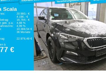Skoda Scala 71.740 km 20.980 &euro; Frankfurt 60326
