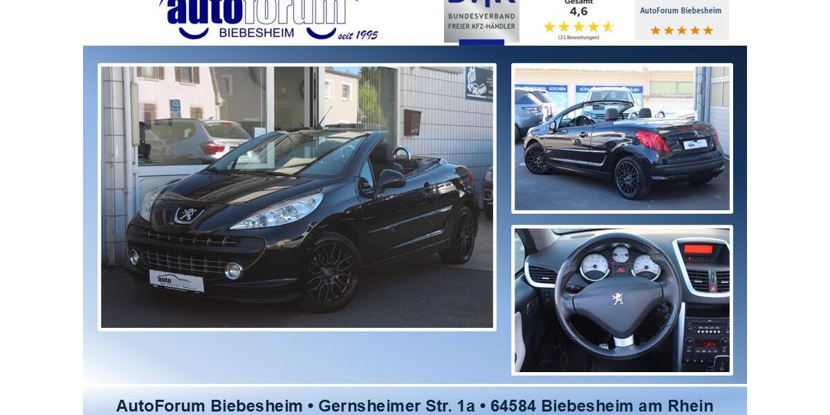 Peugeot 207 158.000 km 2.999 &euro; Biebesheim 64584