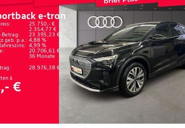 Audi Q4 e-tron 75.798 km 25.450 &euro; Frankfurt am Main 60314