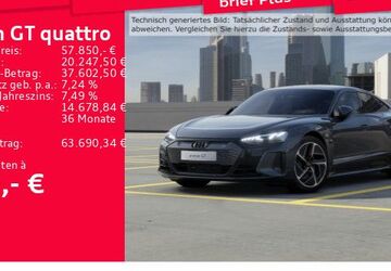 Audi e-tron GT 35.632 km 55.850 &euro; Frankfurt am Main 60326