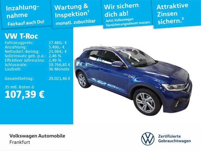 VW T-Roc 7.774 km 27.480 &euro; Frankfurt 60326