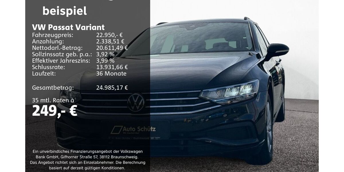 VW Passat Variant 60.347 km 22.950 &euro; Groß-Umstadt 64823