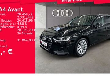 Audi A4 31.623 km 28.450 &euro; Frankfurt am Main 60314