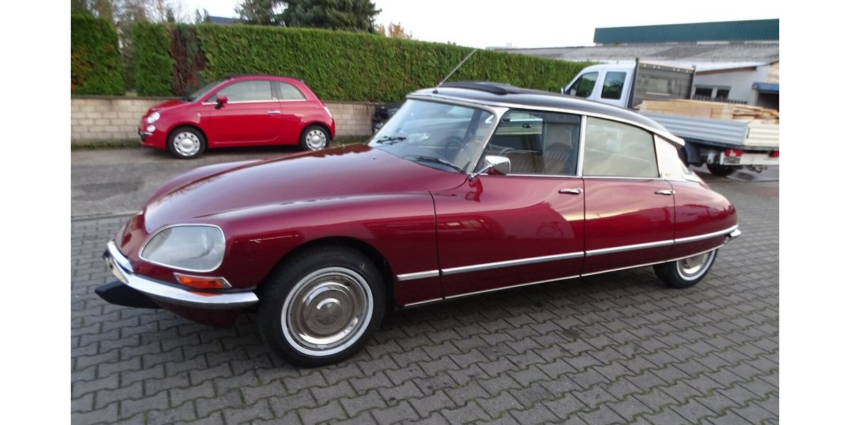 Citroen DS 20 Pallas ein Traum in rouge cornaline 1.200 km 84.900 &euro; Rodgau 63110