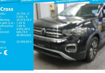 VW T-Cross 45.261 km 19.750 &euro; Frankfurt 60326