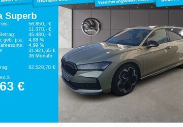 Skoda Superb 4.500 km 56.850 &euro; Frankfurt 60326