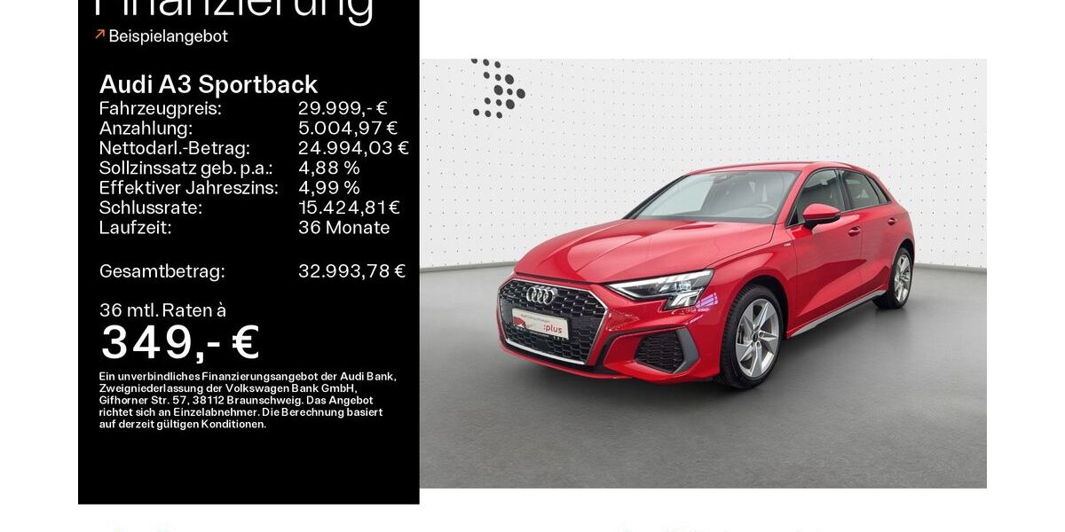 Audi A3 10.395 km 29.999 &euro; Hofheim 65719