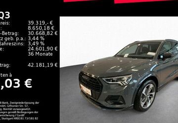 Audi Q3 5.600 km 39.319 &euro; Offenbach am Main 63071