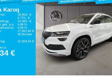 Skoda Karoq 51.082 km 28.850 &euro; Frankfurt 60326