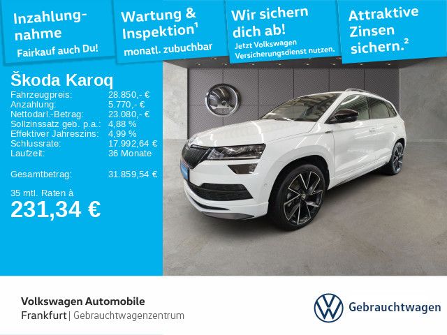 Skoda Karoq 51.082 km 28.850 &euro; Frankfurt 60326