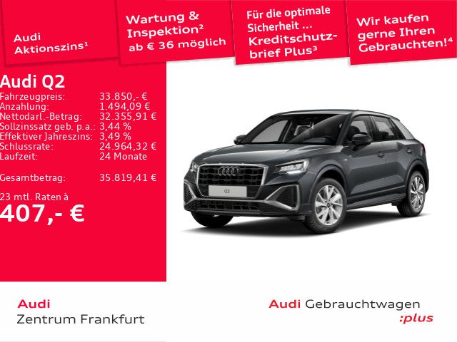 Audi Q2 20.698 km 33.850 &euro; Frankfurt am Main 60314