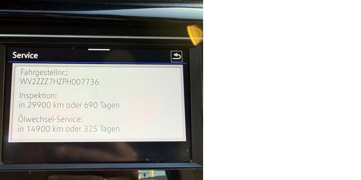 VW T6.1 California 2.0 TDI DSG Ocean/Küche/1Hd 76.010 km 49.999 &euro; Frankfurt 60386