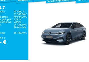 VW ID.7 11.384 km 58.463 &euro; Frankfurt 60326