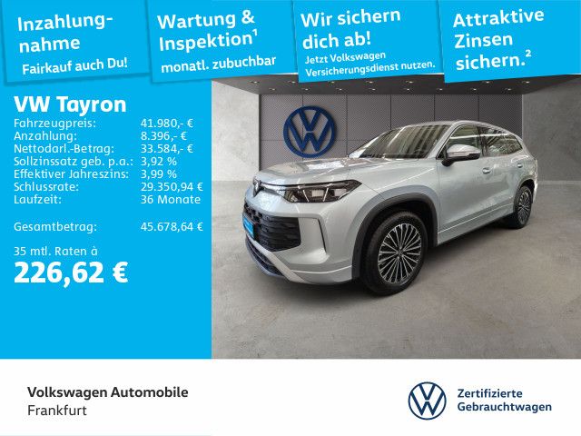 VW Tayron 26.911 km 41.980 &euro; Frankfurt 60326
