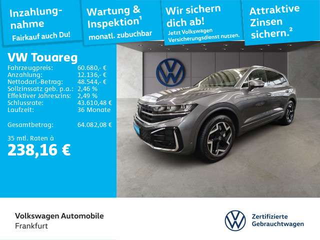 VW Touareg 25.064 km 60.681 &euro; Frankfurt 60326