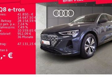 Audi Q8 e-tron 65.510 km 41.850 &euro; Frankfurt am Main 60314