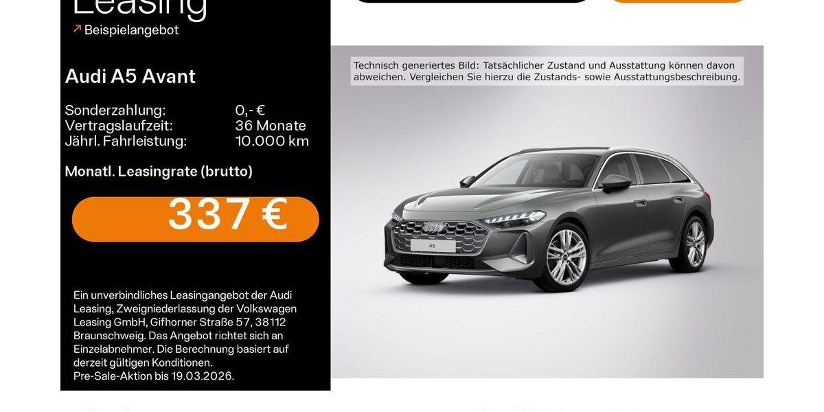 Audi A5 19.593 km 39.499 &euro; Hofheim 65719