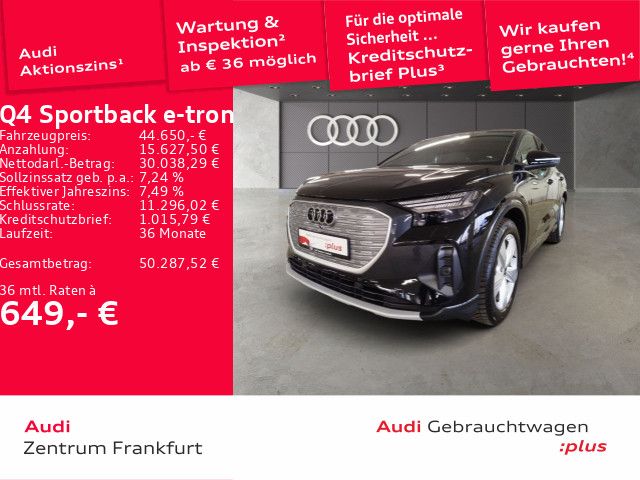 Audi Q4 e-tron 7.561 km 44.650 &euro; Frankfurt am Main 60314
