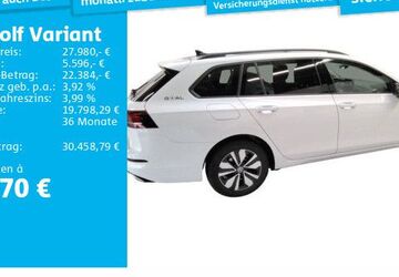 VW Golf 15.482 km 27.980 &euro; Frankfurt 60326