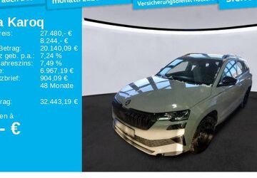 Skoda Karoq 101.362 km 27.480 &euro; Frankfurt 60326