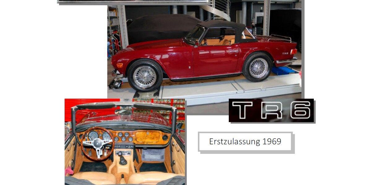 Triumph TR6 63.000 km 39.000 &euro; Einhausen 64683