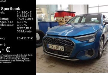 Audi A3 101.937 km 24.390 &euro; Hofheim 65719