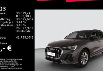 Audi Q3 18.650 km 38.879 &euro; Offenbach am Main 63071