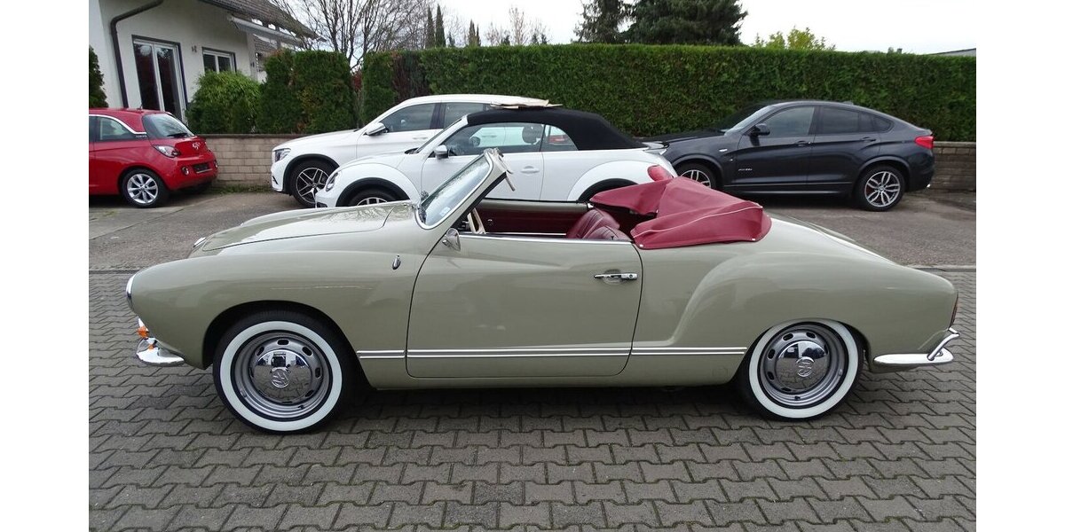 VW Karmann Ghia Cabrio vollständig restauriert 1.200 km 63.900 &euro; Rodgau 63110