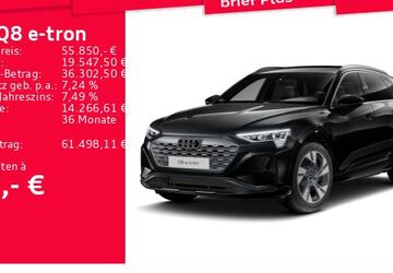 Audi Q8 e-tron 43.419 km 53.850 &euro; Frankfurt am Main 60326