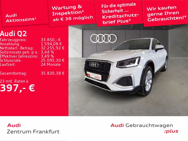 Audi Q2 10.069 km 33.850 &euro; Frankfurt am Main 60314