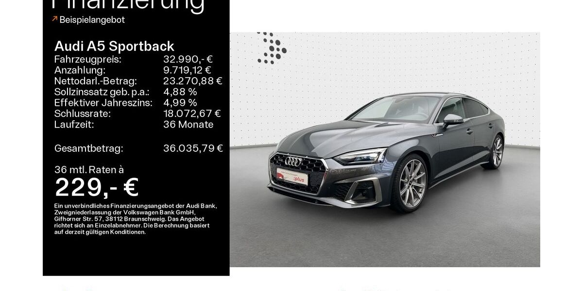 Audi A5 65.444 km 32.990 &euro; Hofheim 65719
