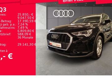 Audi Q3 66.374 km 25.850 &euro; Frankfurt am Main 60314