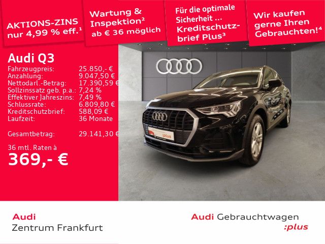 Audi Q3 66.374 km 25.850 &euro; Frankfurt am Main 60314