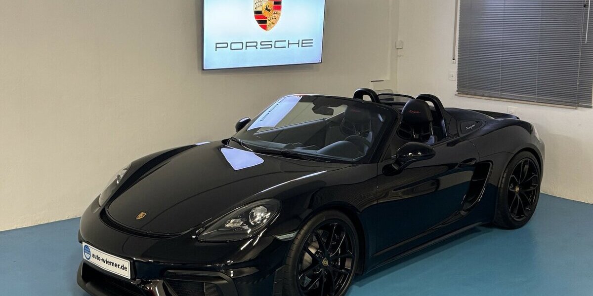 Porsche 718 Boxster Spyder APPROVED/Schalensitze/Chrono 6.800 km 108.000 &euro; Dreieich 63303
