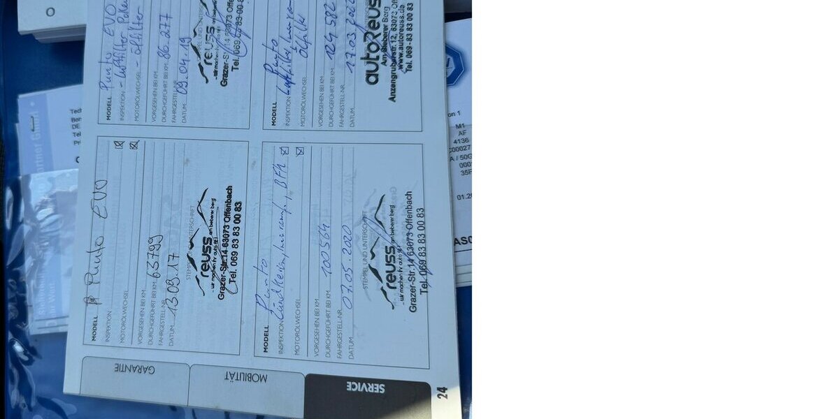 Fiat Grande Punto 1.2 More/Klima/PDC 162.010 km 2.999 &euro; Frankfurt 60386