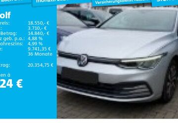 VW Golf 80.574 km 18.550 &euro; Frankfurt 60326