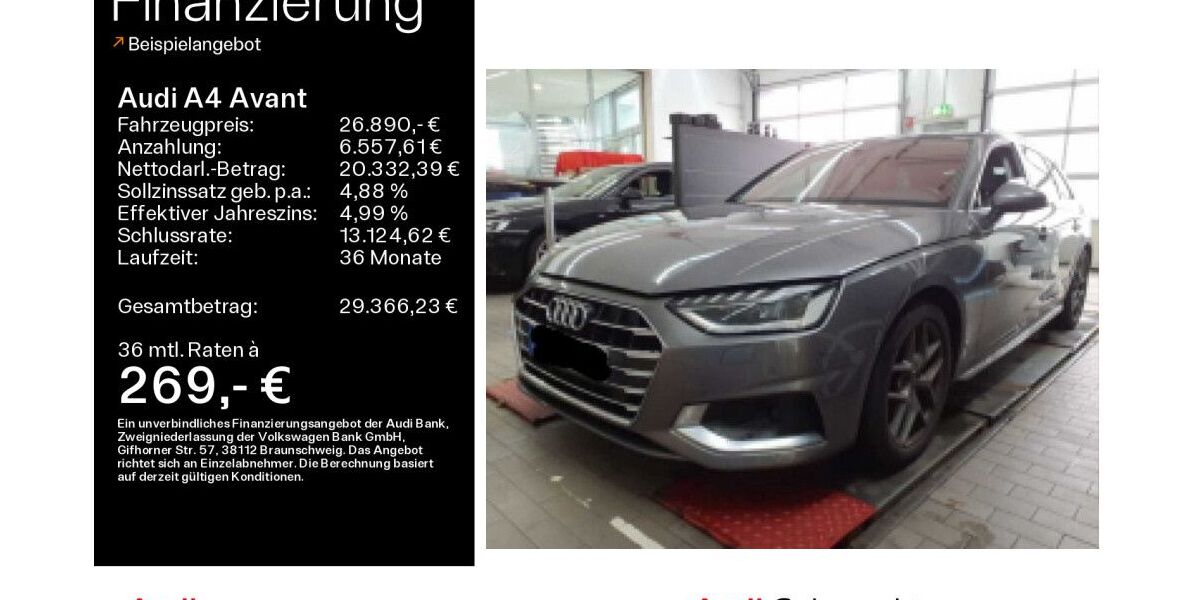 Audi A4 99.425 km 26.890 &euro; Hofheim 65719