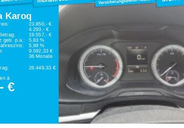 Skoda Karoq 75.000 km 23.850 &euro; Frankfurt 60326