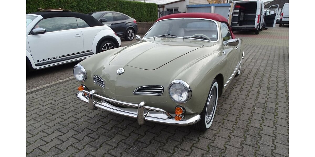 VW Karmann Ghia Cabrio vollständig restauriert 1.200 km 63.900 &euro; Rodgau 63110
