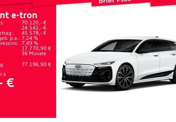 Audi A6 e-tron 13.661 km 70.120 &euro; Frankfurt am Main 60314