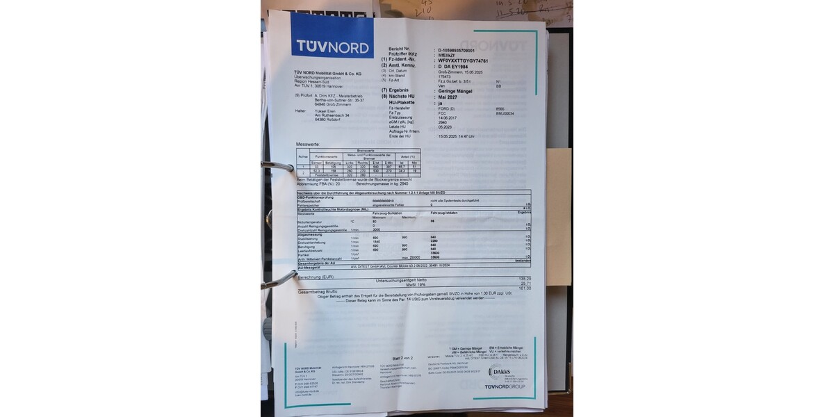 Ford Transit 60.000 km 10.000 &euro; Roßdorf 64380