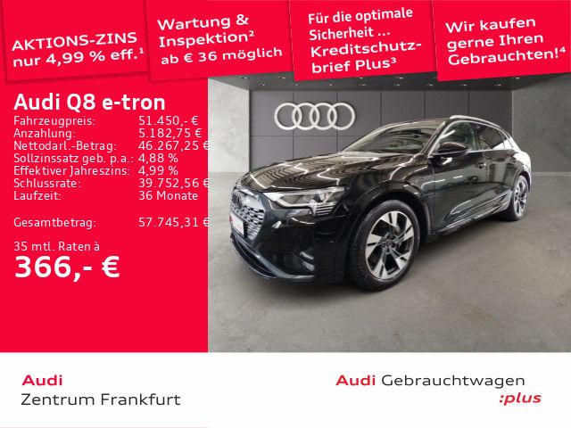 Audi Q8 e-tron 43.419 km 51.450 &euro; Frankfurt am Main 60326