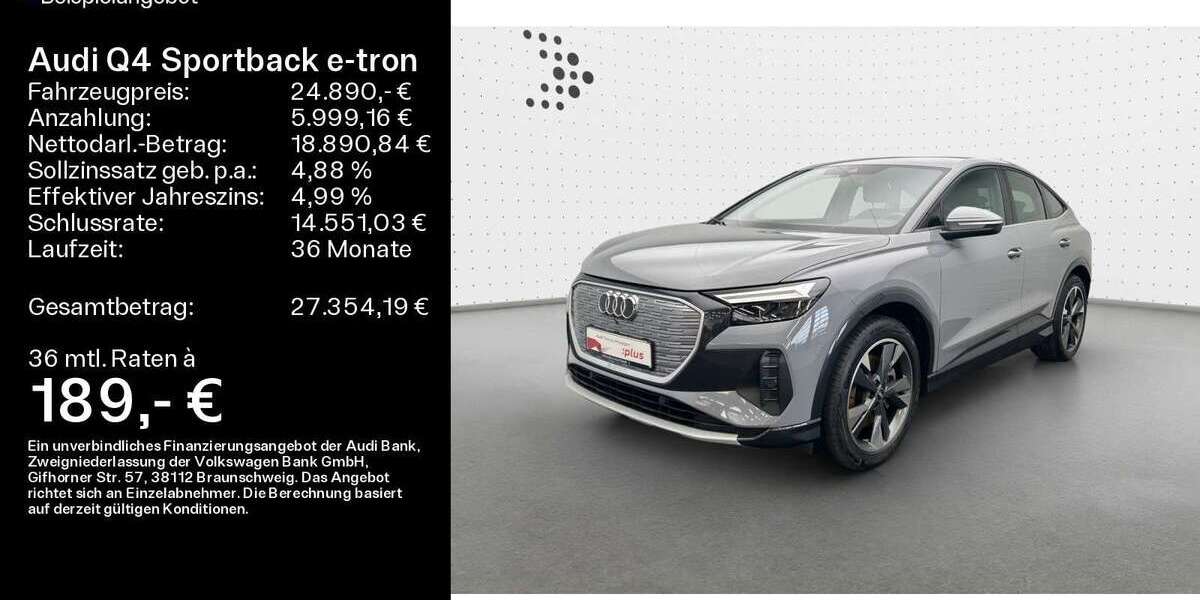Audi Q4 e-tron 97.471 km 24.890 &euro; Hofheim 65719