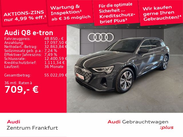 Audi Q8 e-tron 52.361 km 48.850 &euro; Frankfurt am Main 60314