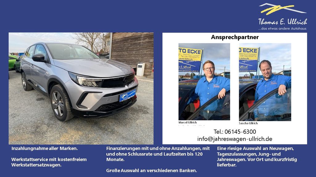 Opel Grandland (X) 8.500 km 24.990 &euro; Rüsselsheim 65428