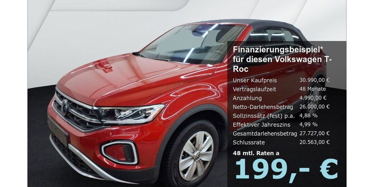 VW T-Roc 24.933 km 30.990 &euro; Griesheim 64347
