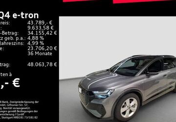Audi Q4 e-tron 8.400 km 43.789 &euro; Offenbach am Main 63071