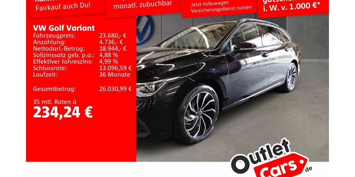 VW Golf 75.246 km 23.680 &euro; Frankfurt 60326